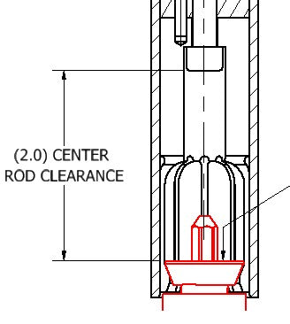 FRD Delivery Tool Extended Collet