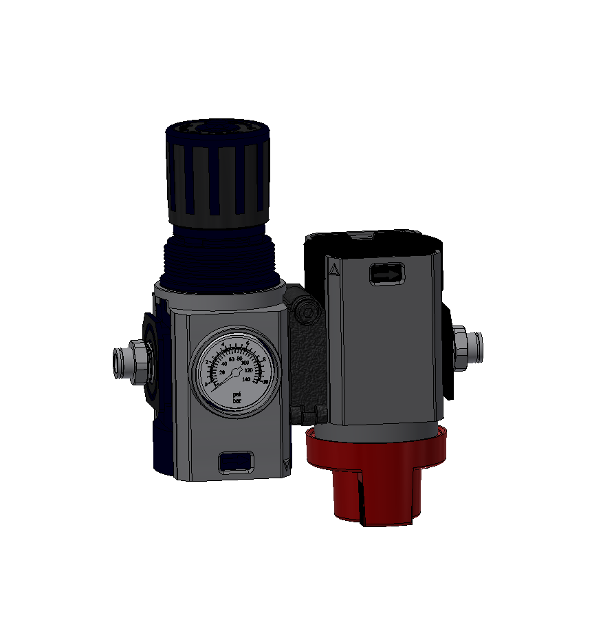Air Grips System – Single Acting Valve/Regulator Assembly