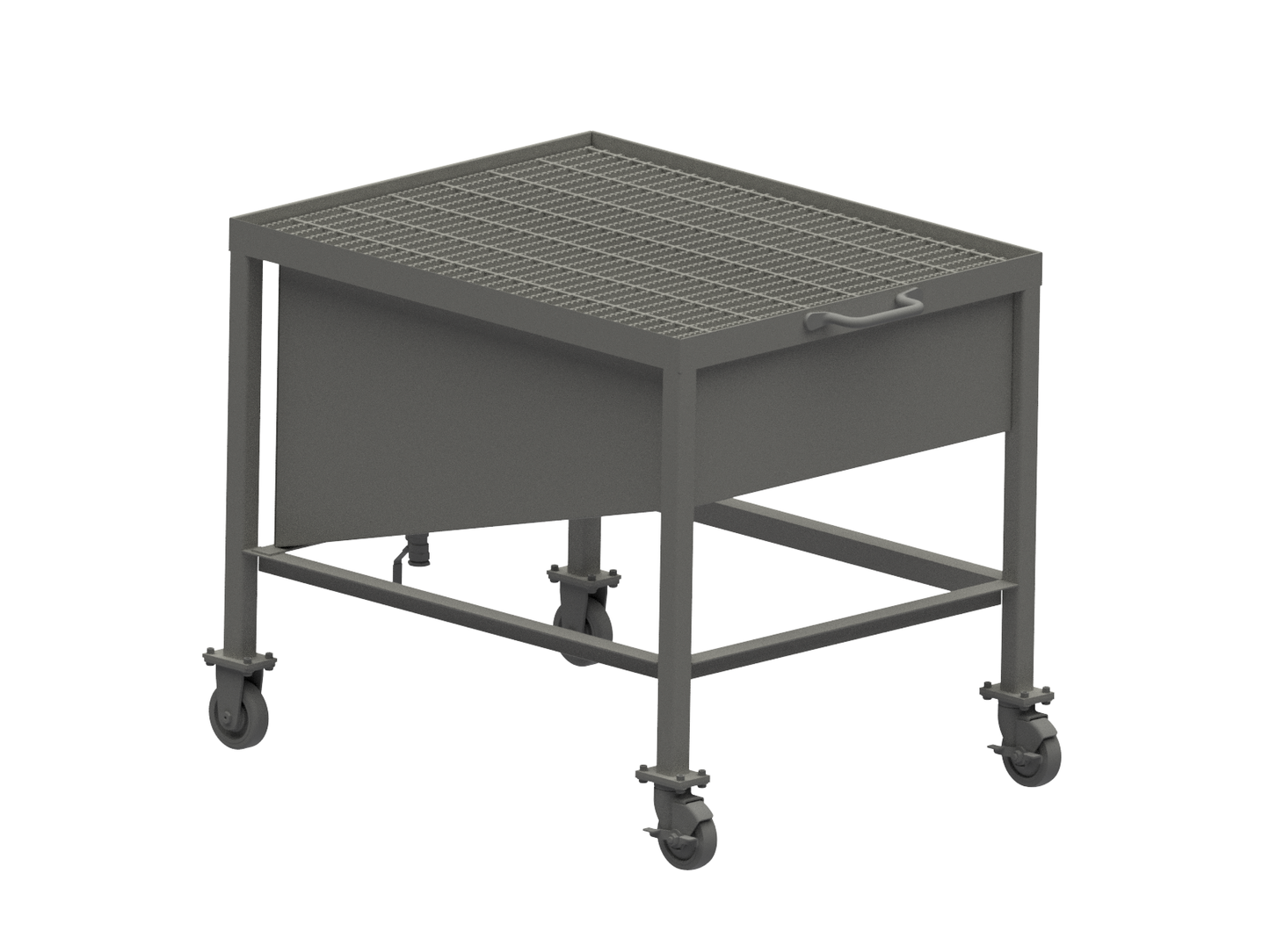 Down-Draft Decontamination Table