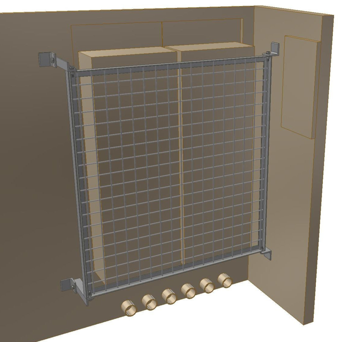 AP1000 - Vogtle Units 3 & 4 - Squirrel Cage Gate