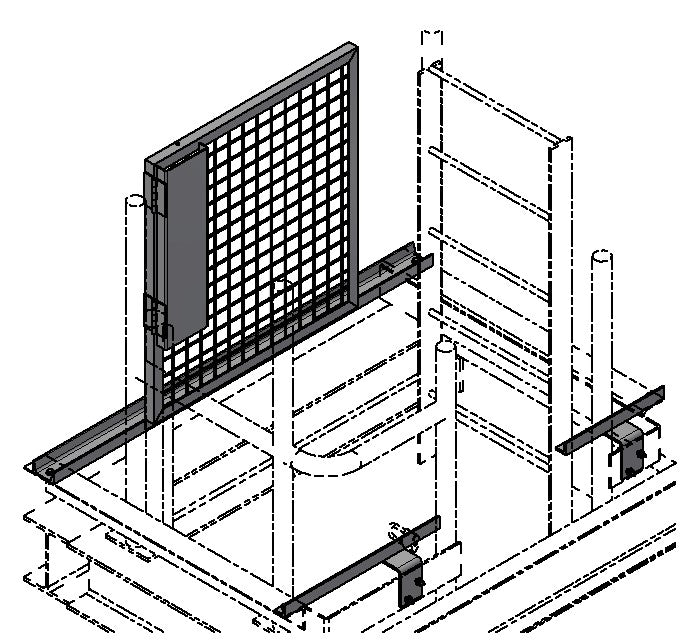 AP1000 - Vogtle Units 3 & 4 - Undervessel Stair Lock