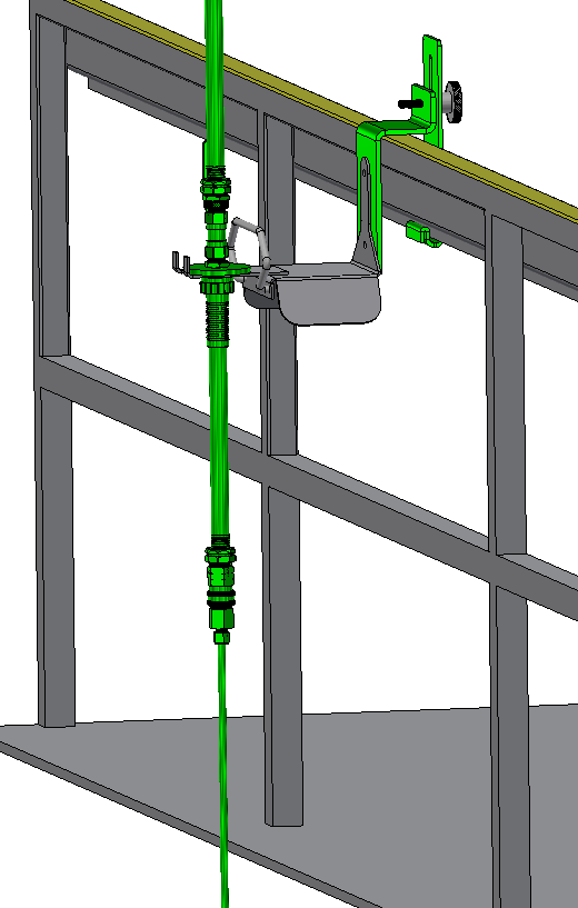 Water Spray Lance Assembly